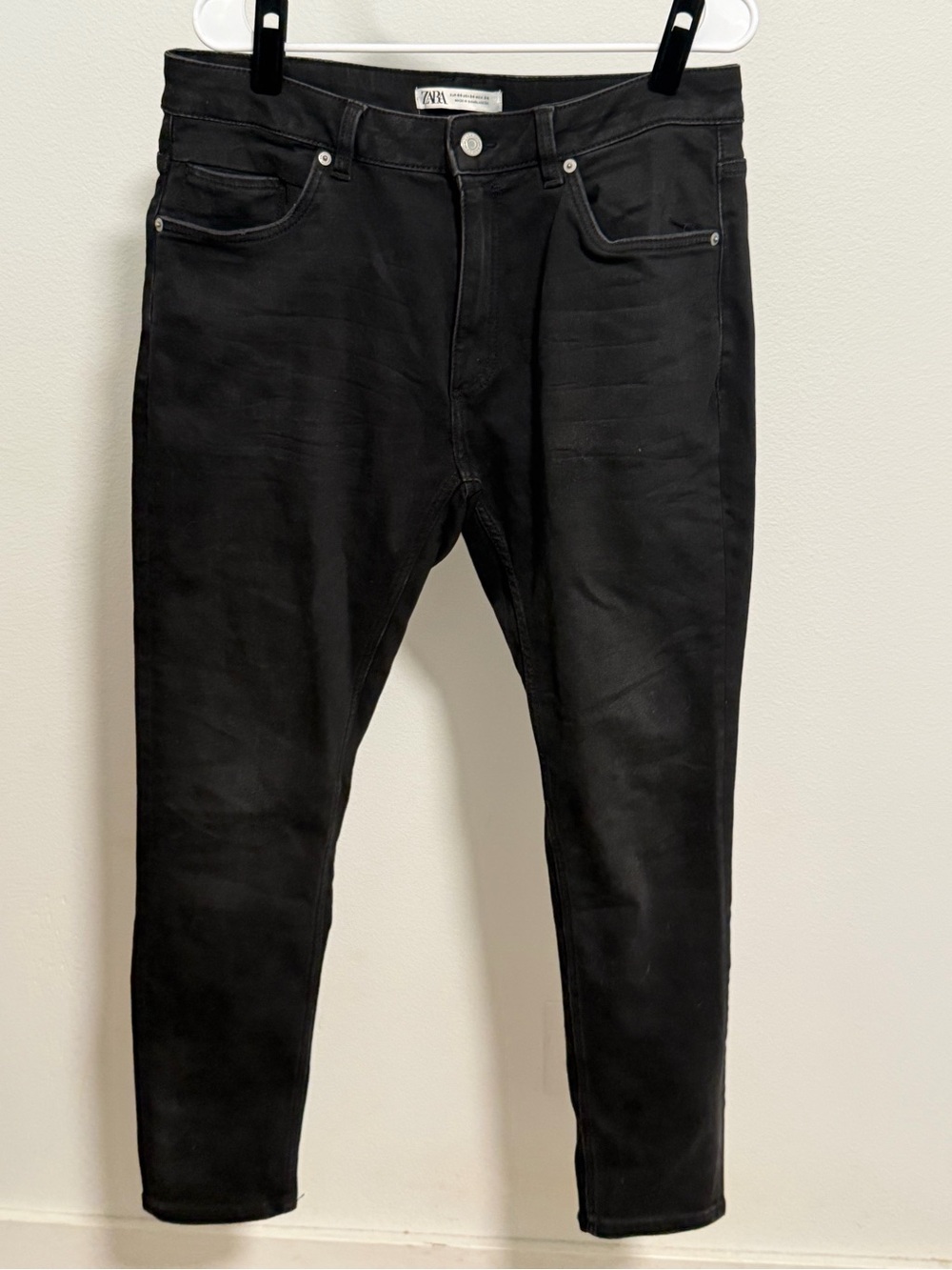 Zara Men Black Skinny Jeans